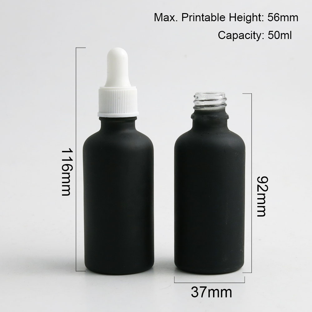 10 x 50ml 휴대용 젖빛/매끄러운 검은색 유리 향 - Perfume X 리뷰 및 가격