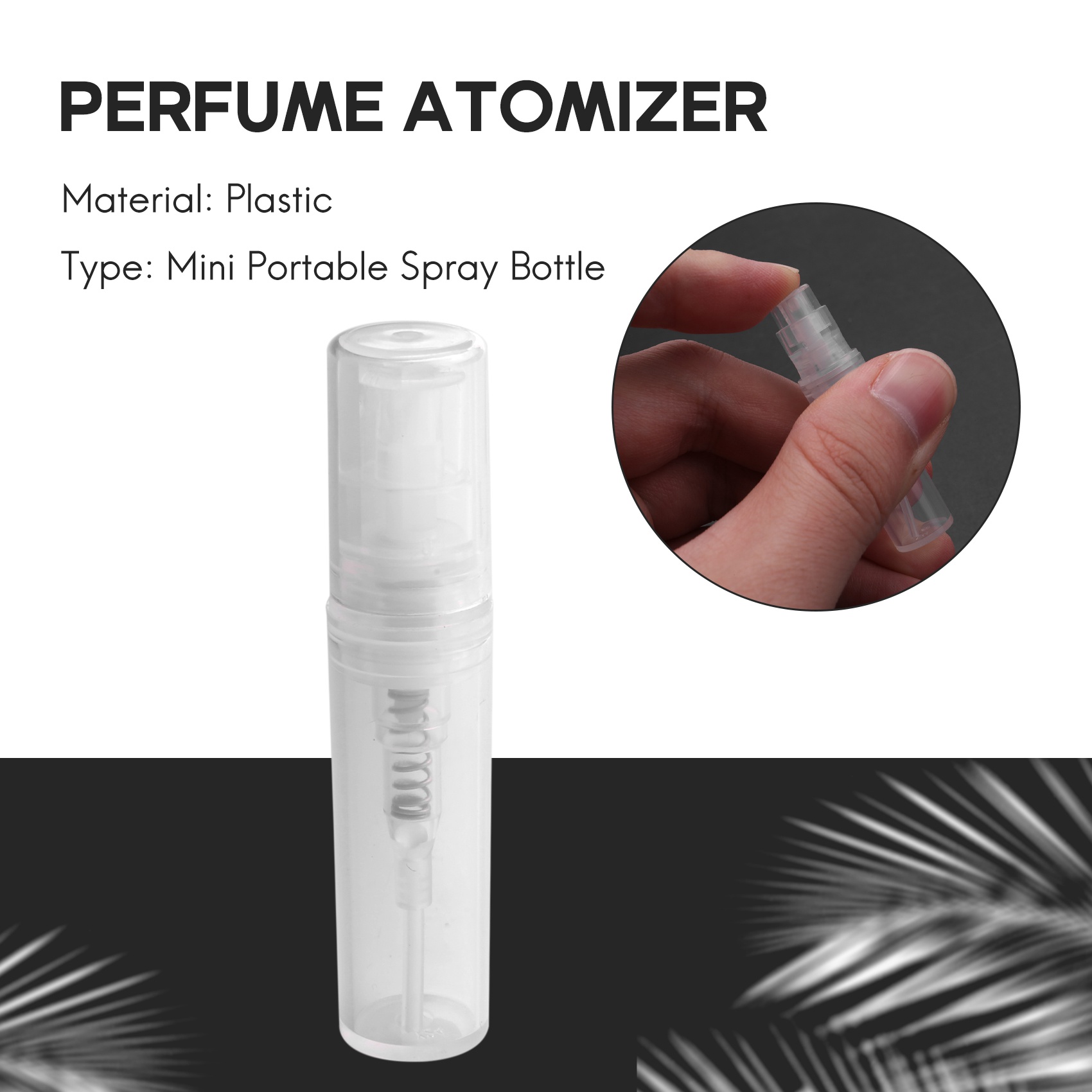 새 제품 50 x 2ml 플라스틱 여행용 병 빈 투명  - Perfume X 리뷰 및 가격