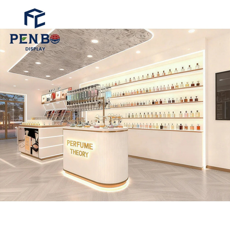 맞춤형 조명 향수 진열장 고급 향수 매장 쇼케이스 가구 - Perfume Fragrance Shop 리뷰 및 가격