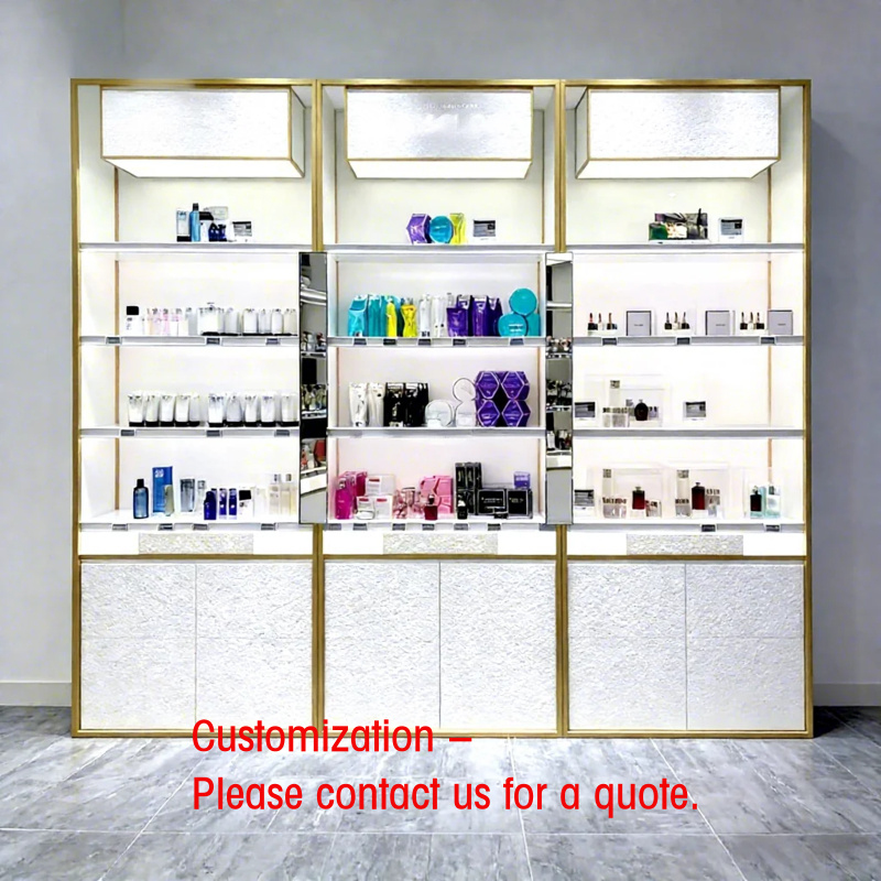 맞춤형 현대식 고급 LED 조명 향수 매장 진열대 맞춤 - Perfume Fragrance Shop 리뷰 및 가격